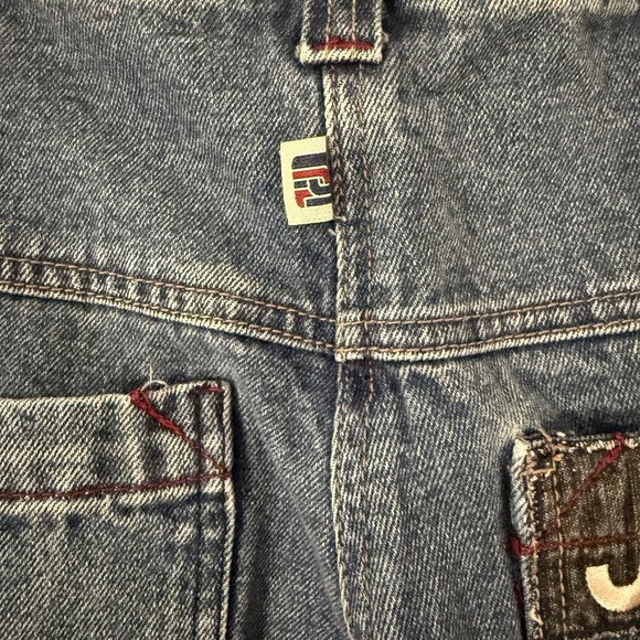 VTG Y2K Paco Jean Company Mens 34X33 Baggy‎ Loose Skater Pockets Embroidered - Picture 8 of 16